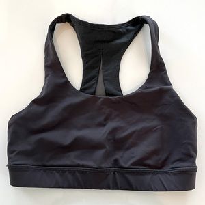 Lululemon Invigorate Bra - Grey with Mesh Sz 4
